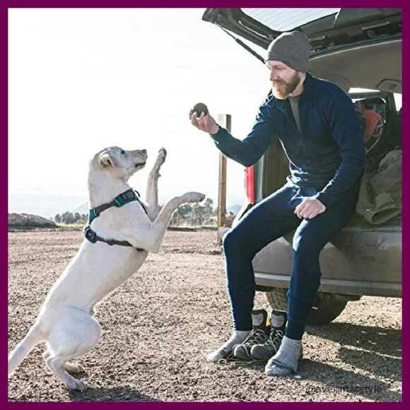 Merino Wool Base Layer Pants Thermal Long Johns Classic Fit Midweight